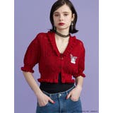 【メロクロコラボ】KUROMIフリルニットカーデ | jouetie | 詳細画像2 