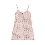 ピンク | ランジェリーフラワーキャミワンピース【セット対応】 | jouetie