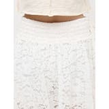 アシメドレープフリルレースミニスカート | jouetie | 詳細画像16