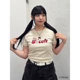 【Lilo&Stitch】ロゴフィットTシャツ | jouetie | 詳細画像15 