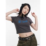 【Lilo&Stitch】ロゴフィットTシャツ | jouetie | 詳細画像4 