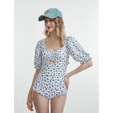 フラワーパフスリーブモノキニ | jouetie | 詳細画像11 