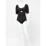 フラワーパフスリーブモノキニ | jouetie | 詳細画像25 