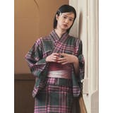 【jouetieオリジナル】タータンチェックセパレート浴衣セット | jouetie | 詳細画像7