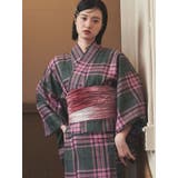 【jouetieオリジナル】タータンチェックセパレート浴衣セット | jouetie | 詳細画像9