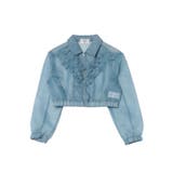 ブルー | フリルシアーブルゾン | jouetie