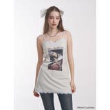 アイボリー | 【KevinCummins×jouetie】レースキャミワンピース | jouetie