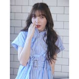 ギャザーリボンシャツワンピース | jouetie | 詳細画像8 