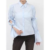 スリットリボンスリーブシャツ | jouetie | 詳細画像31 