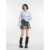 スリットリボンスリーブシャツ | jouetie | 詳細画像7 