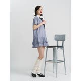 リボンタイヘムフリルチュニックシャツ | jouetie | 詳細画像2 