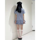 リボンタイヘムフリルチュニックシャツ | jouetie | 詳細画像27 