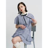 リボンタイヘムフリルチュニックシャツ | jouetie | 詳細画像3 