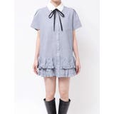 リボンタイヘムフリルチュニックシャツ | jouetie | 詳細画像32 