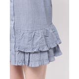 リボンタイヘムフリルチュニックシャツ | jouetie | 詳細画像38 