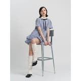 リボンタイヘムフリルチュニックシャツ | jouetie | 詳細画像4 