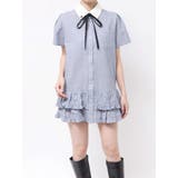 リボンタイヘムフリルチュニックシャツ | jouetie | 詳細画像44 