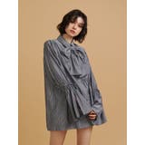 リボンタイチュニックシャツ | jouetie | 詳細画像4 