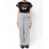 【Mickey&Minnie】カットアウトスウェットパンツ | jouetie | 詳細画像14 