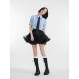 ストレッチレースアップロングブーツ | jouetie | 詳細画像2 