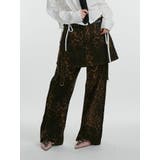 ブラウン | スカートドッキングルーズパンツ | jouetie