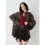 アシメヘムデニムミニスカート【セットアップ対応】 | jouetie | 詳細画像12 