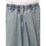 アシメヘムデニムミニスカート【セットアップ対応】 | jouetie | 詳細画像28 