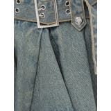 アシメヘムデニムミニスカート【セットアップ対応】 | jouetie | 詳細画像34 