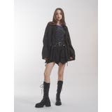 アシメヘムデニムミニスカート【セットアップ対応】 | jouetie | 詳細画像7 