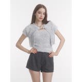 ハーフスリーブラメニットアンサンブル | jouetie | 詳細画像1