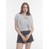 ハーフスリーブラメニットアンサンブル | jouetie | 詳細画像3