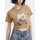 フラワーフォトフィットTシャツ | jouetie | 詳細画像10 