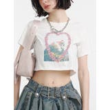 フラワーフォトフィットTシャツ | jouetie | 詳細画像7 