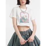 フラワーフォトフィットTシャツ | jouetie | 詳細画像8 