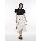 フリルチュールドッキングTシャツ | jouetie | 詳細画像9 