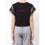 【Mickey&Minnie】ILOVEレースリメイクトップス | jouetie | 詳細画像17 