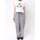 【Mickey&Minnie】ILOVEレースリメイクトップス | jouetie | 詳細画像19 