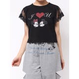 【Mickey&Minnie】ILOVEレースリメイクトップス | jouetie | 詳細画像23 