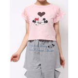 【Mickey&Minnie】ILOVEレースリメイクトップス | jouetie | 詳細画像24 