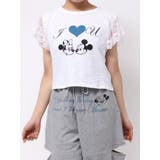 【Mickey&Minnie】ILOVEレースリメイクトップス | jouetie | 詳細画像25 