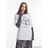 【KevinCummins×jouetie】フォトダメージBIGTシャツ | jouetie | 詳細画像11 