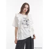 オフホワイト | 【KevinCummins×jouetie】フォトダメージBIGTシャツ | jouetie