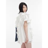 フリルドッキングルーズTシャツ | jouetie | 詳細画像10