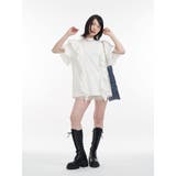 フリルドッキングルーズTシャツ | jouetie | 詳細画像13