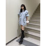 フリルドッキングルーズTシャツ | jouetie | 詳細画像25