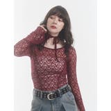 レースギャザートップス | jouetie | 詳細画像10 