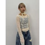 レースギャザートップス | jouetie | 詳細画像22 
