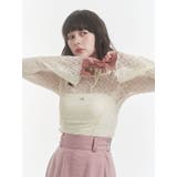 アイボリー | レースギャザートップス | jouetie