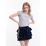 レースドッキングリボントップス | jouetie | 詳細画像3