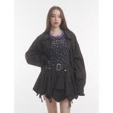 レースラインストーンロゴタンクトップ | jouetie | 詳細画像10